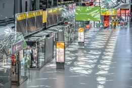 Berliner Flughäfen SXF, BER, TXL während der Corona-Zeit am 23