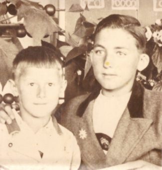 Werner Fütterer mit Bruder Sepp