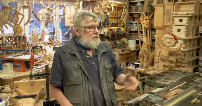 Holzkünstler Hermann Obenauer