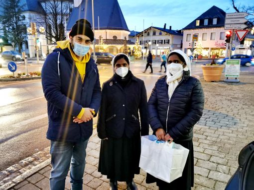 1Spende Masken Indische Schwestern