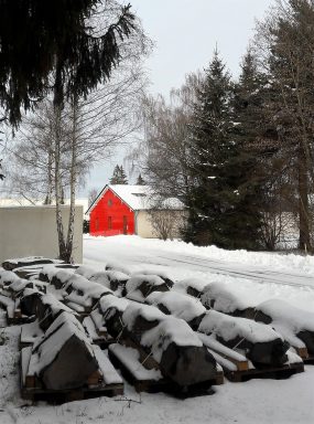 Basaltsaeulen beim DASMAXIMUM, Foto DASMAXIMUM