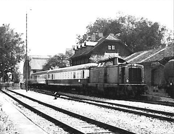 Erinnerung 1898 Er ffnung der Bahnstrecke Dorfen Velden  