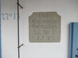 Steintafel Alter Leitner Hof