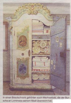 Lichtmess brautschrank