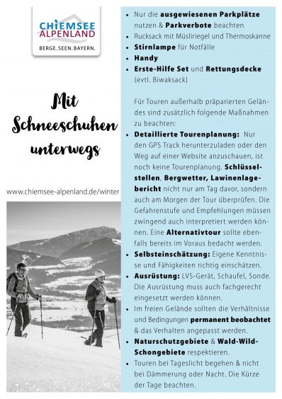 Plakat Schneeschuh_page