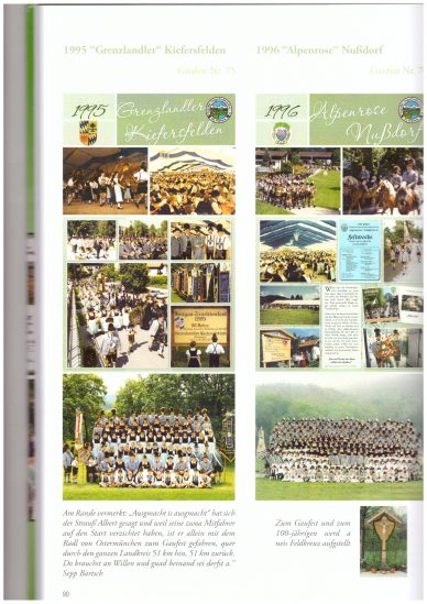 Gaufest-Chronik Inngau mit Nussdorf