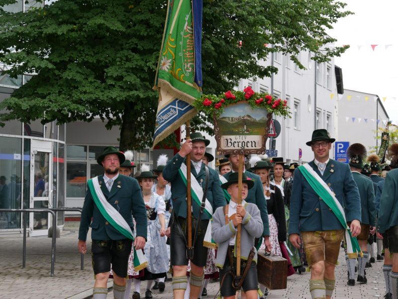 Bergen beim Gaufest 2019 in Altötting