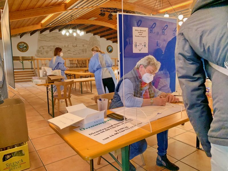 1Coronatest Frasdorf 1 kl