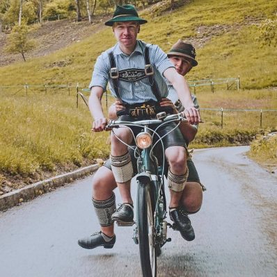 Boarisch unterwegs hoch