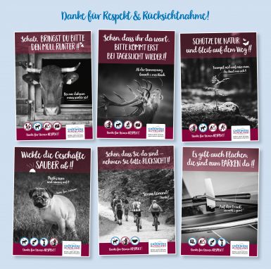 Collage aller erarbeiteten Motive-©Chiemsee-Alpenland Tourismus