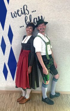 Katharina Mayer und Magnus Kaindl in der Volksmusikakademie - Foto von Birgit Tomys