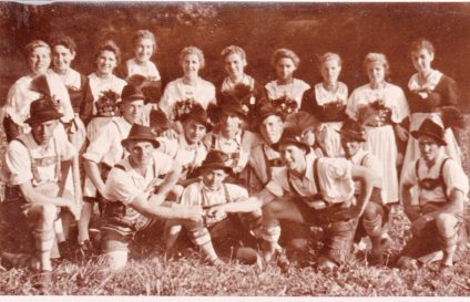 1947 - re. Hackler Simon li. Sigl Hans