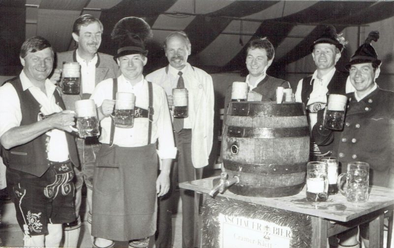 1988 - Foto Berger - Bieranstich Aschauer Bier