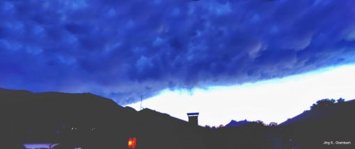 23.6. Gewitterstimmung Mittwoch abend