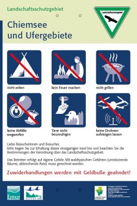 Bild 3_Krautinsel Schutzgebietstafel