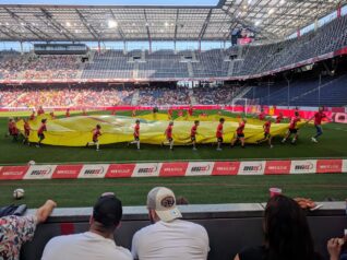 live in der Red Bull Arena Salzburg