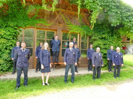 Eggstätter FFW-Vorstandschaft - Hering