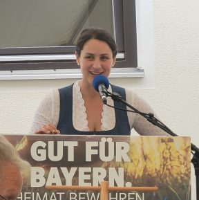 Kandidatin Caroline Brielmair