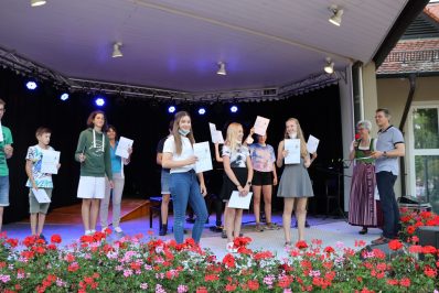 Musikschulleiter und Ehrungen