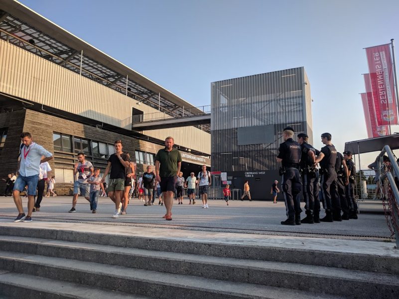 live in der Red Bull Arena Salzburg