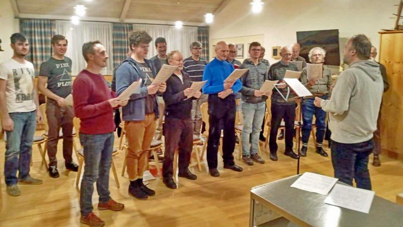 1Probe 2019 - Liedertafel Friedhofssingen