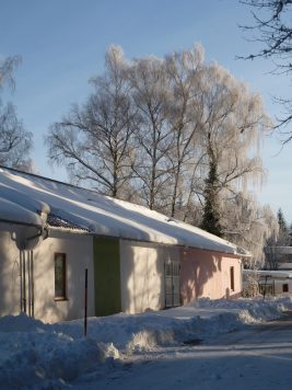 DASMAXIMUM Neue Halle im Winter Foto DASMAXIMUM