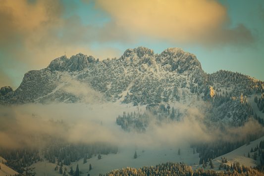 Winterstimmung an der Kampenwand