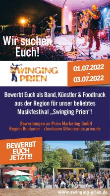 Künstleraufruf_Swinging Prien_