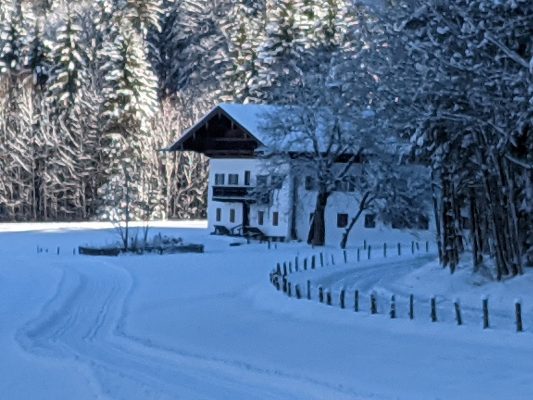 auf der Loipe Hintergschwendt