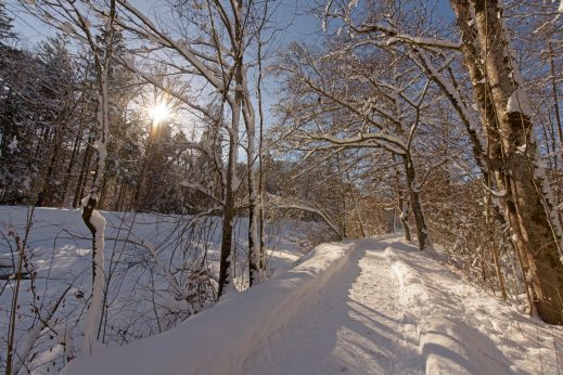 Tourist Information Oberaudorf - Winter Ortsansicht