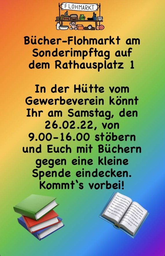Bücherflohmarkt