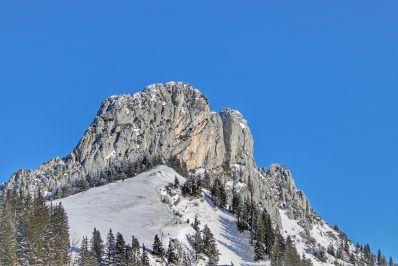 Kampenwand Massiv im Winter_Foto H. Reiter