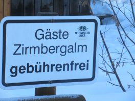 Auf der Loipe zwischen Chiemgau-Arena und den Dreiseen