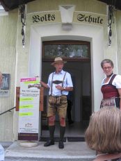 kl-1Bahnfest mit Alt-Bgm M Steindlmueller