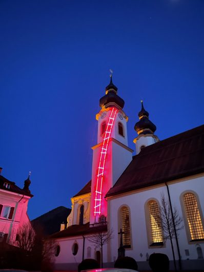 Himmelsleiter bei Daemmerung1_Foto H. Reiter