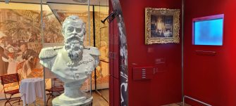 im kleinen Museum im Cafe Prinzregent