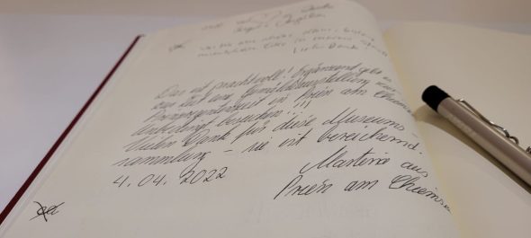 im kleinen Museum im Cafe Prinzregent