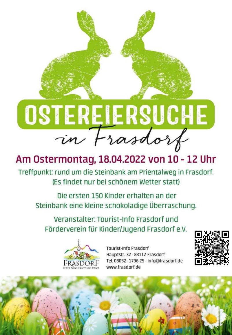 Ostereiersuche Plakat Frasdorf