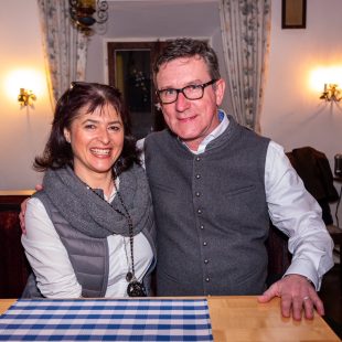 Georg Huber mit Frau
