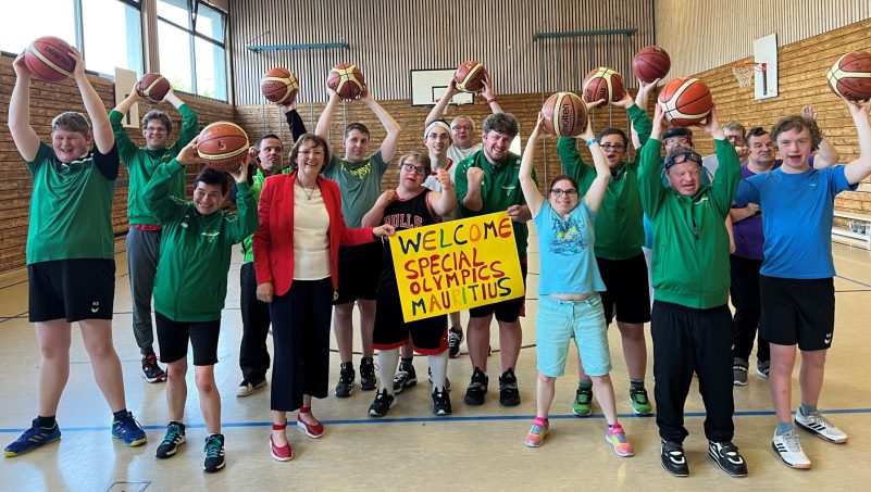 Special Olympics Basketballer SBR