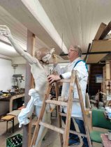 kl-1Paul Panzer in der Werkstatt