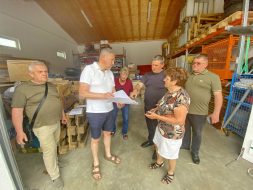 2v.l. Lubomyr-Roman-Traudi-Shafran-Schmid-Fierman