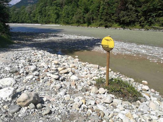 kl-Beschilderung_Kiesbank