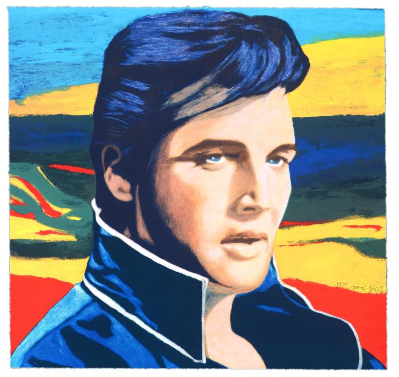 SG_0096_ELVIS Premium Modern Art James Francis Gill