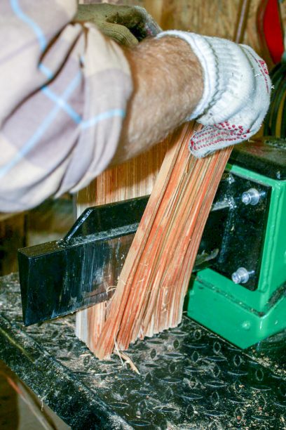 Seeon-Schindeln-210610_Lärchen Spaltung