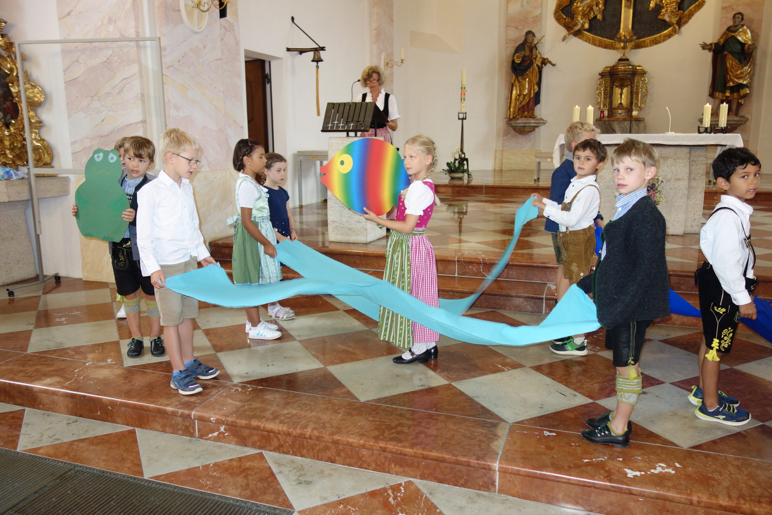 Reit im Winkl: Kindergarten-Abschluss-Gottesdienst – Samerberger