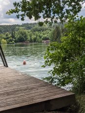 Tüttensee Guenther schwimmt