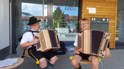 Bild junge Musikanten Sommerfest