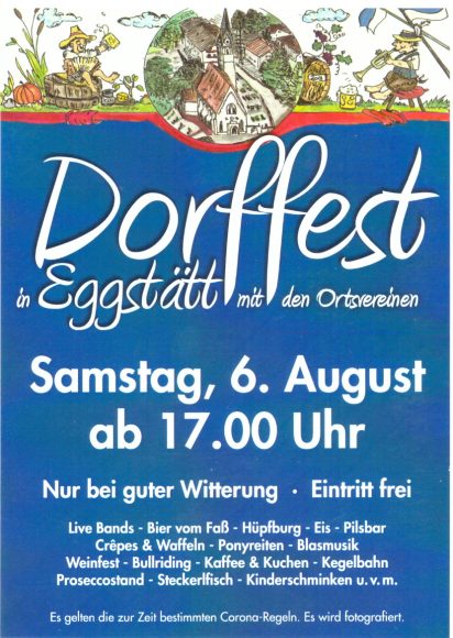 Dorffest Eggstätt