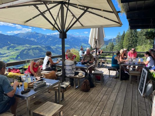 auf der Salzburger Sonnenterrasse